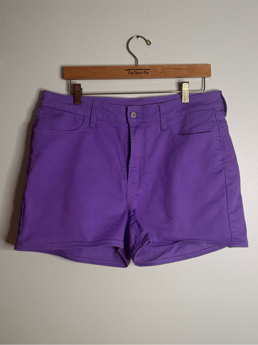 Old Navy Purple Women's Denim Shorts (14)